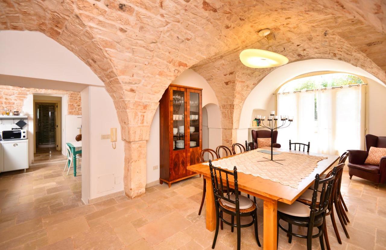 Terra Sessana Ville E Trullo Con Piscina Privata Остуни Екстериор снимка