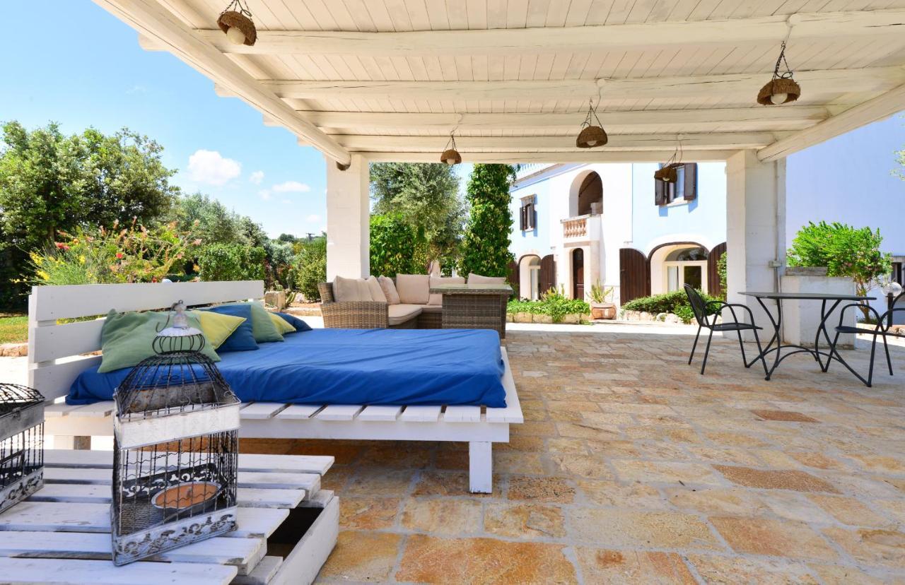 Terra Sessana Ville E Trullo Con Piscina Privata Остуни Екстериор снимка