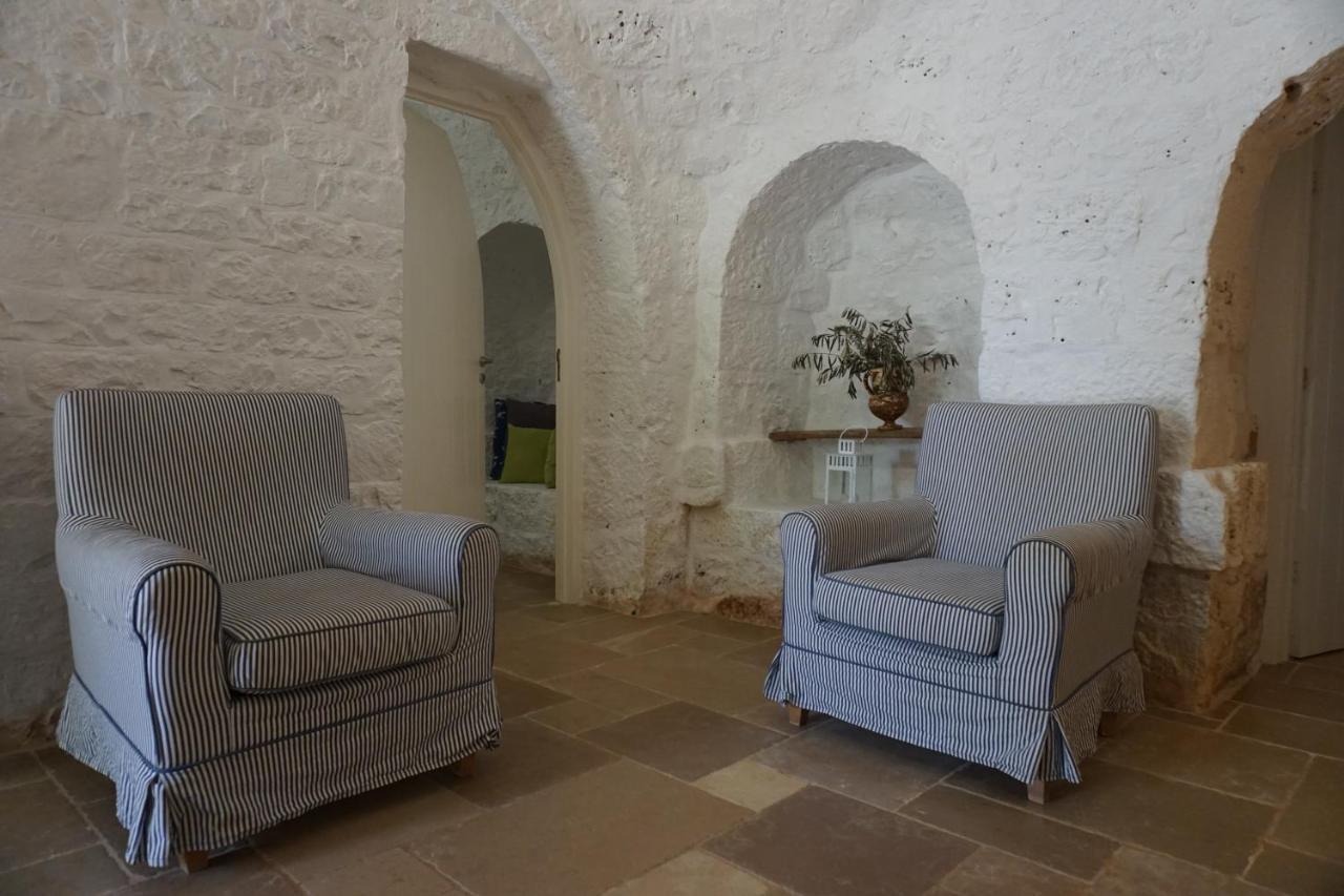 Terra Sessana Ville E Trullo Con Piscina Privata Остуни Екстериор снимка